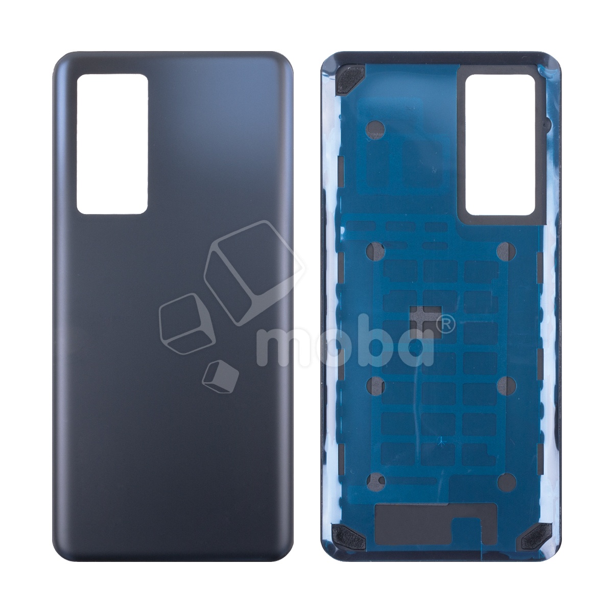 Задняя крышка для Xiaomi 12T/12T Pro (22071212AG/22081212UG) Черный (Матовая)