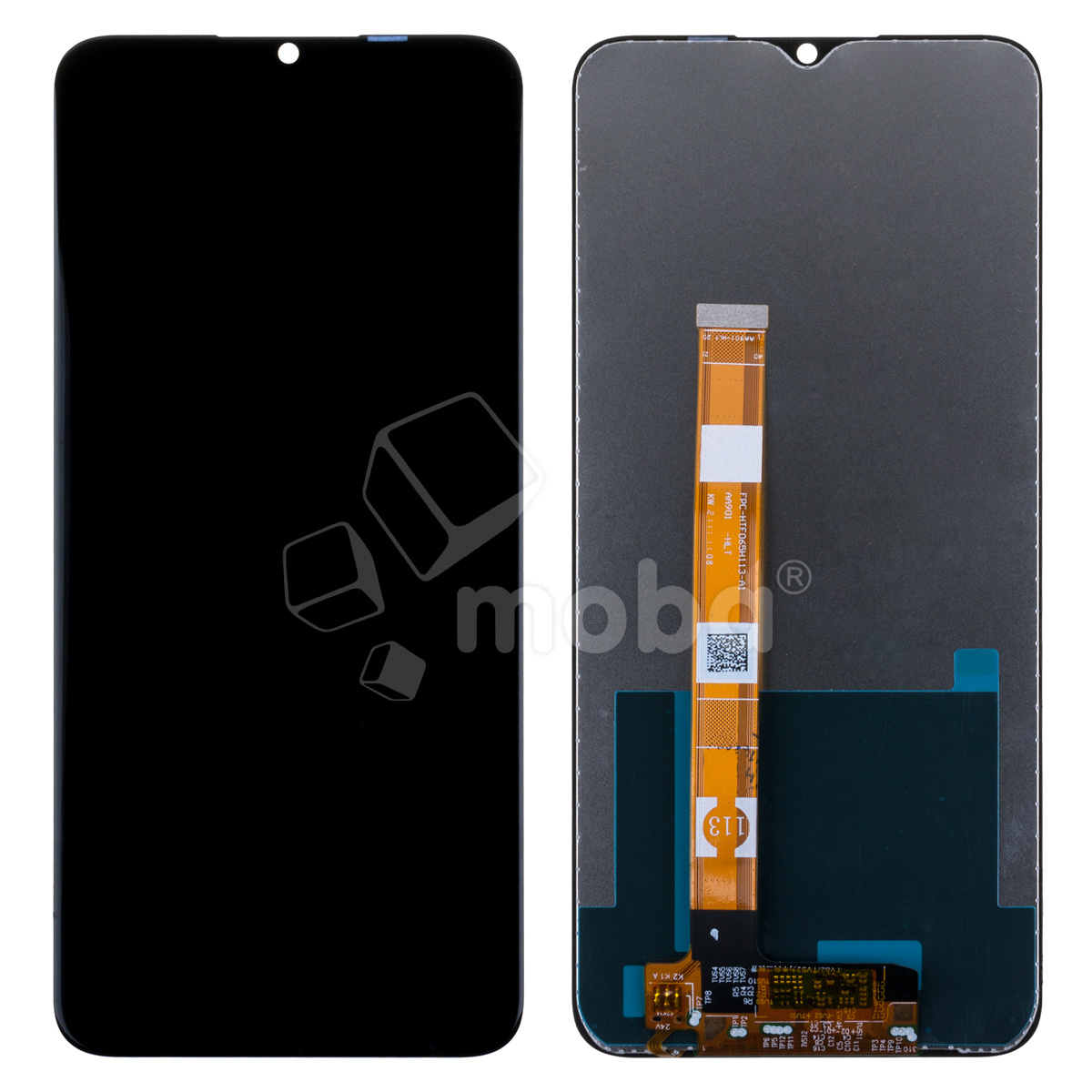 Дисплей для Realme Narzo 50A (RMX3430) в сборе с тачскрином Черный - Оптима