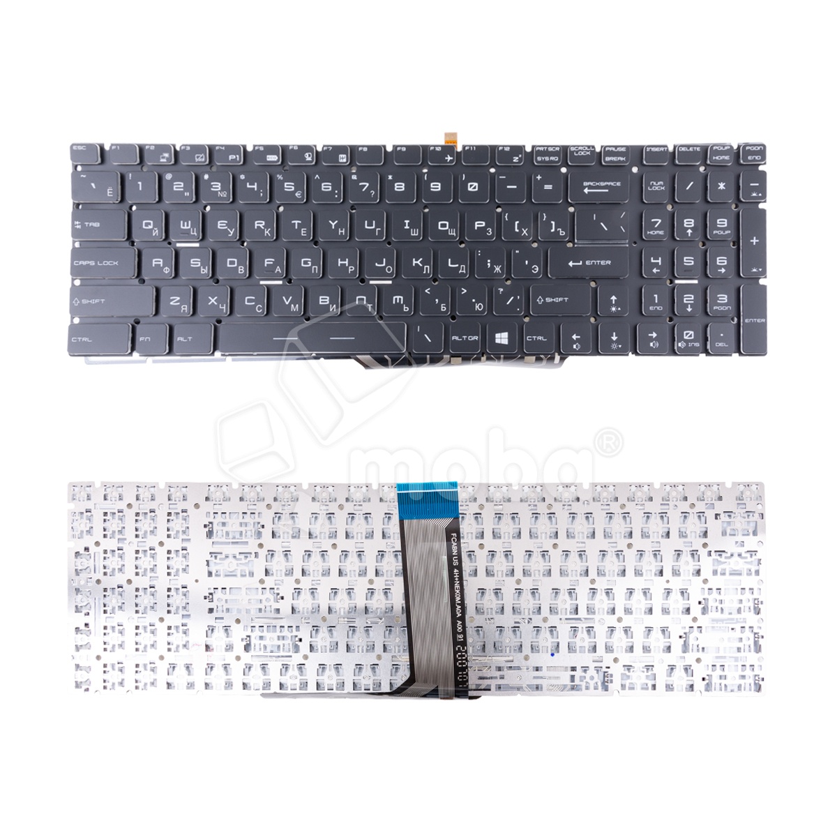 Клавиатура для ноутбука MSI MS-16J1/MS-16J2/MS-1771/MS-1773/MS-1775/MS-1776,/MS-17B1/MS-1781/MS1795/MS-1796 Черный