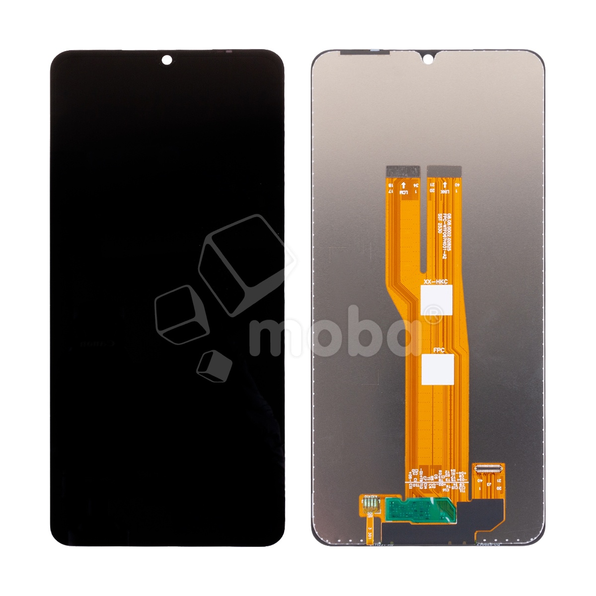 Дисплей для Samsung Galaxy A07 4G/M07 4G (A075F/M075F) в сборе с тачскрином Черный - OR100 (HD+, 400 Кд/м², 90 Гц)