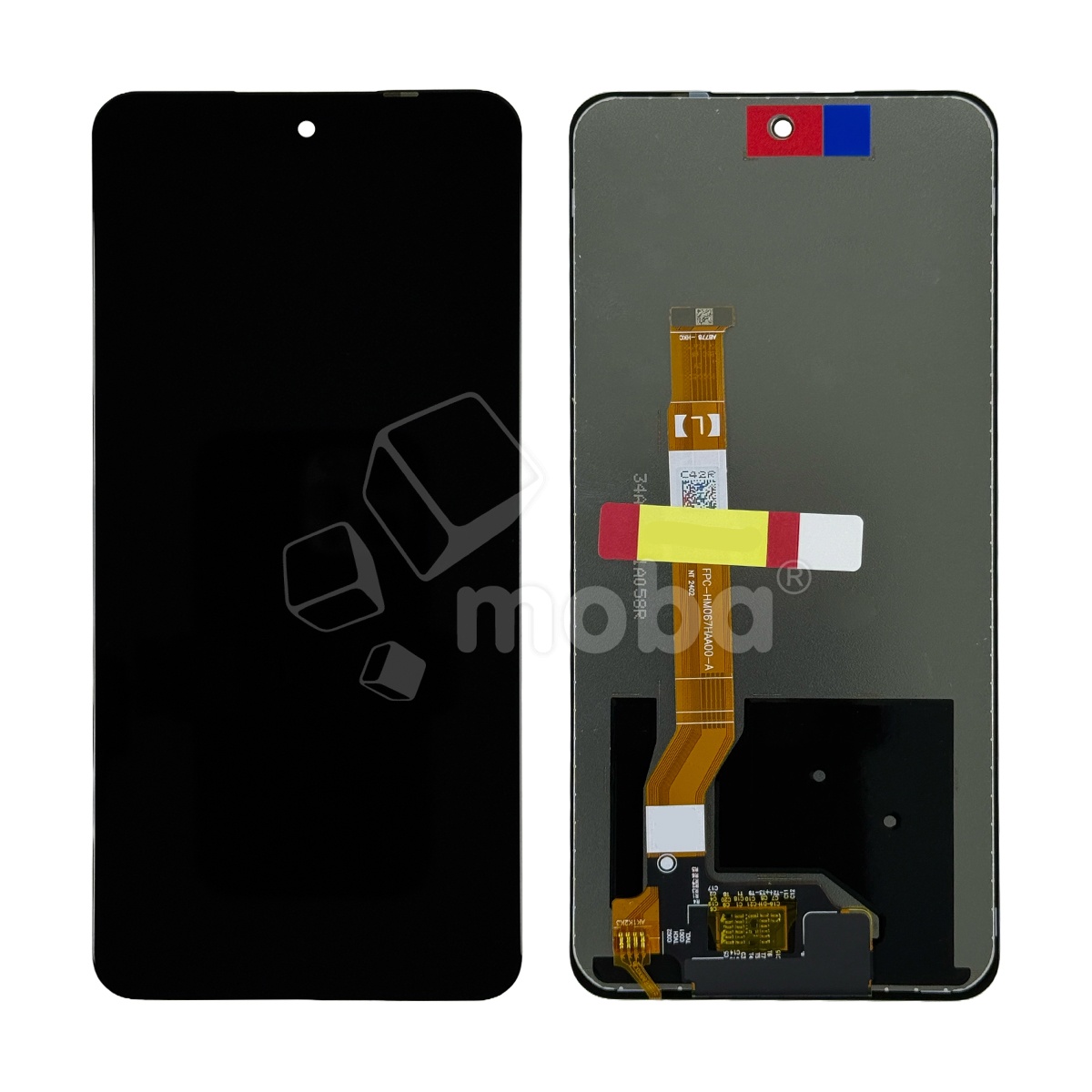 Дисплей для OPPO A5 Pro 4G (CPH2711) в сборе с тачскрином Черный - OR (HD+, 300 Кд/м², 90 Гц)