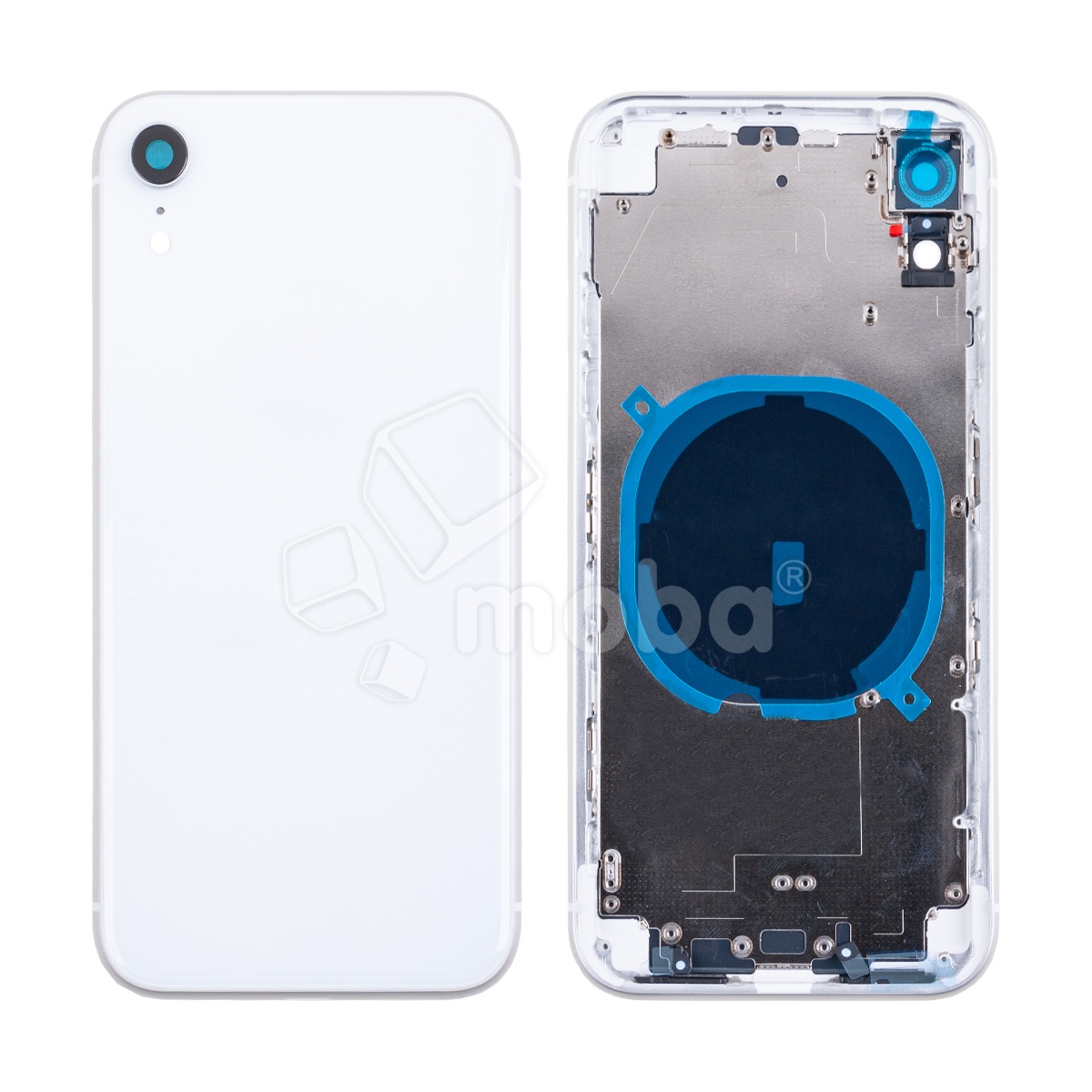 Корпус для iPhone Xr (A2105) (1 Sim) Белый - Премиум