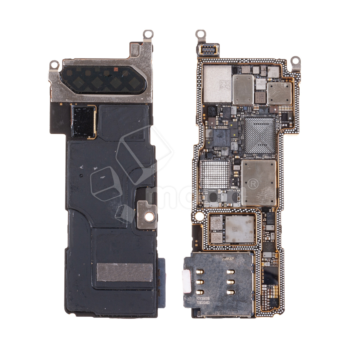 Материнская плата для iPhone 13 Pro (A2640) Sim+E-Sim без микросхем (Нижняя часть)