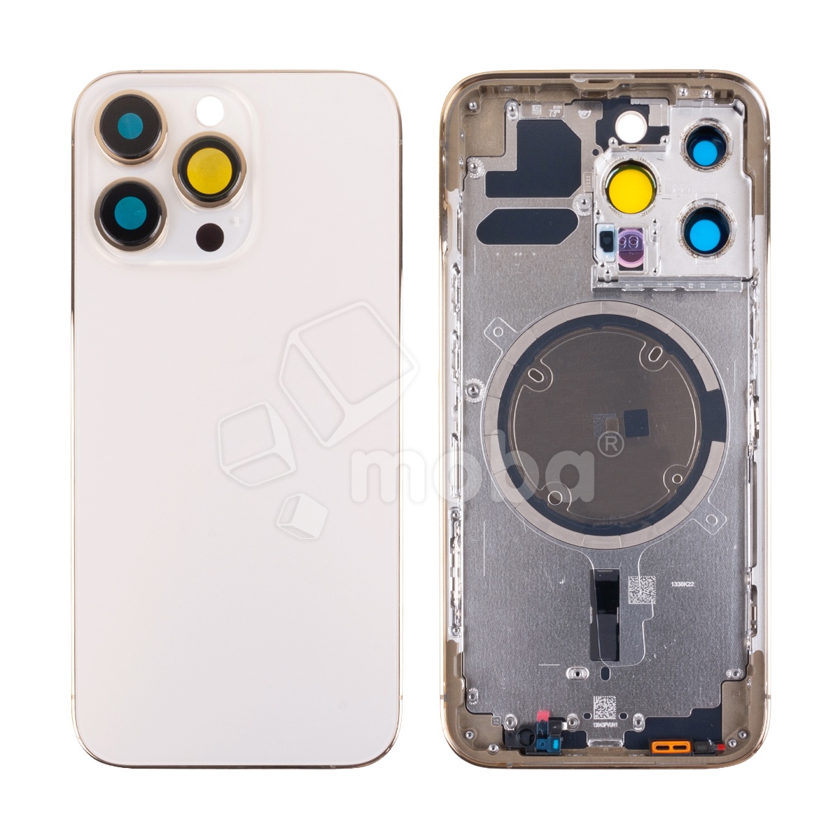 Корпус для iPhone 13 Pro (A2640) (1 Sim) Золото - Премиум