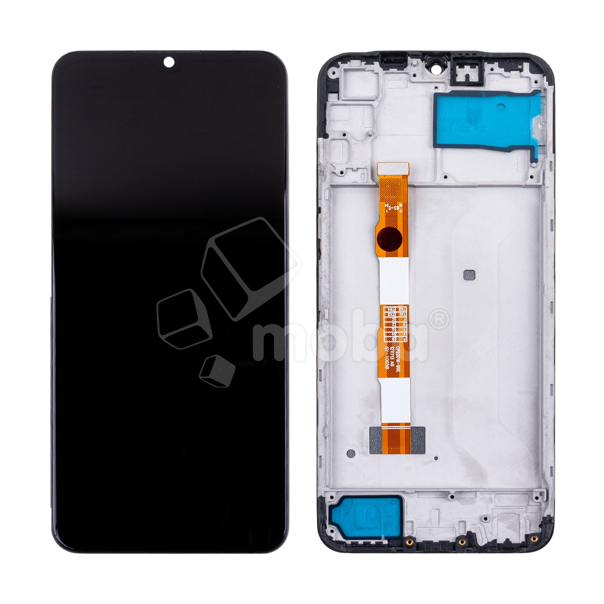 Дисплей для Vivo Y20 (V2027) модуль с рамкой Черный - OR (HD+, 300 Кд/м², 60 Гц)