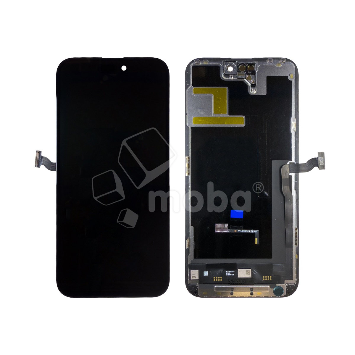 Дисплей для iPhone 14 Pro Max (A2895) в сборе с тачскрином Черный - (Hard OLED) Стандарт (площадка под IC)