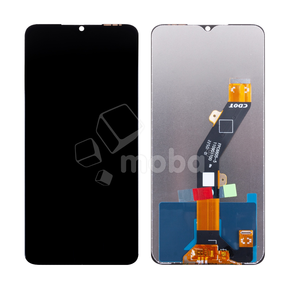 Дисплей для Infinix Smart 7 HD (X6516) в сборе с тачскрином Черный - OR (HD+, 300 Кд/м², 60 Гц)