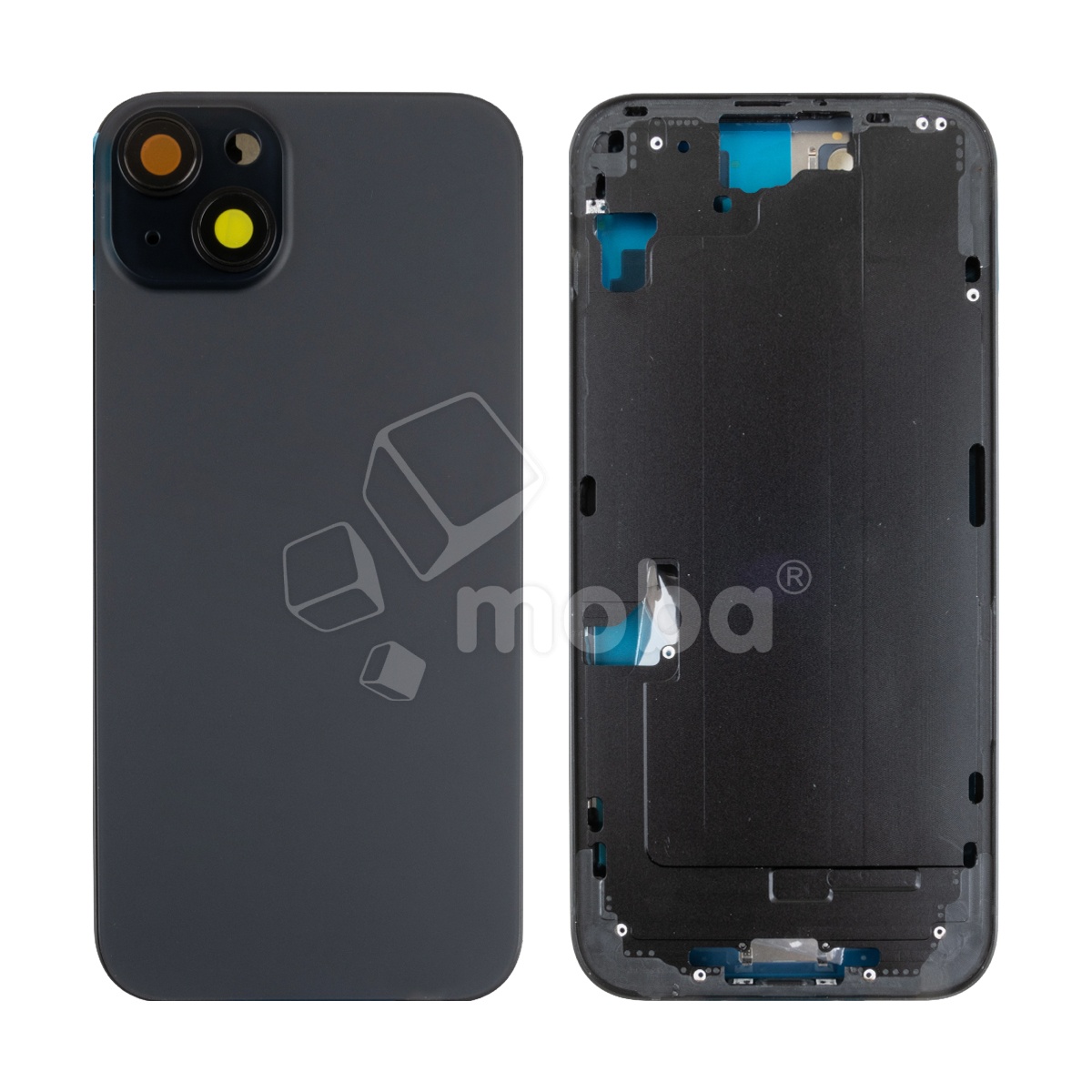 Корпус для iPhone 15 Plus (A3094) (1 Sim) Черный - Премиум