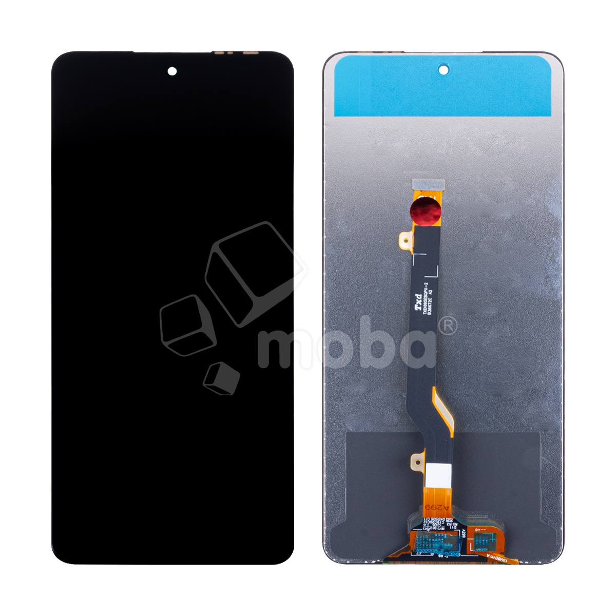 Дисплей для Tecno Pova 3 (LF7n) в сборе с тачскрином Черный - OR (HD+, 300 Кд/м², 90 Гц)