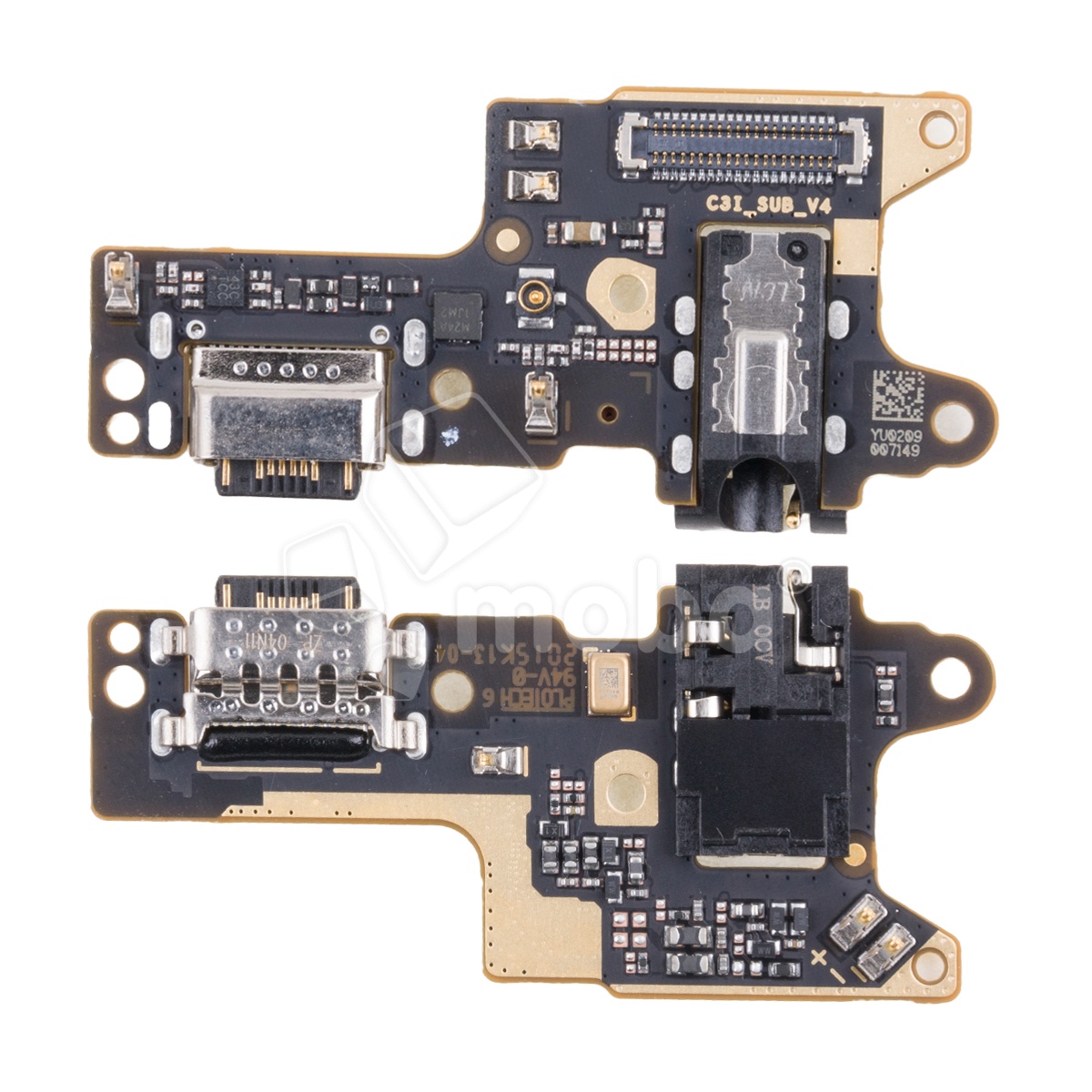 Шлейф для Xiaomi Redmi 8/8A (M1908C3IC/MZB8255IN/M1908C3IG/M1908C3IH/M1908C3KI) плата на системный разъем/разъем гарнитуры/микрофон - OR (SP)