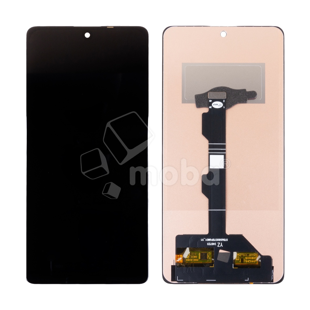 Дисплей для Xiaomi Redmi Note 13 Pro 4G/Poco M6 Pro 4G (23117RA68G/2312FPCA6G) в сборе с тачскрином Черный - (In-Cell)