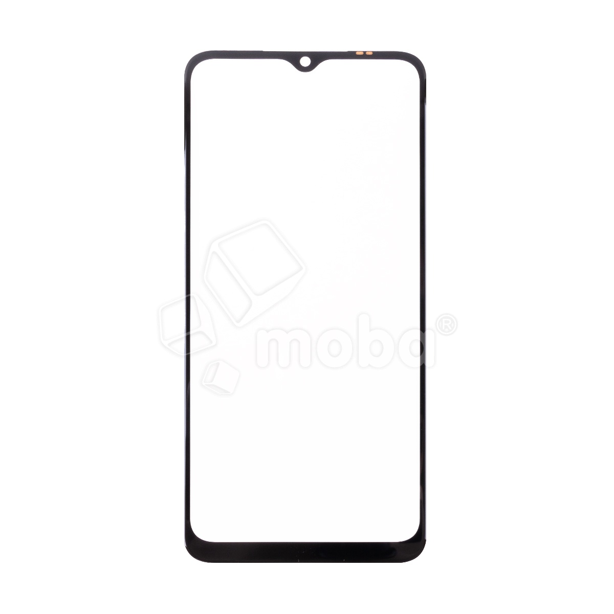 Стекло для переклейки Samsung Galaxy A03 Core (A032F) с OCA пленкой Черный - OR (Mitsubishi)
