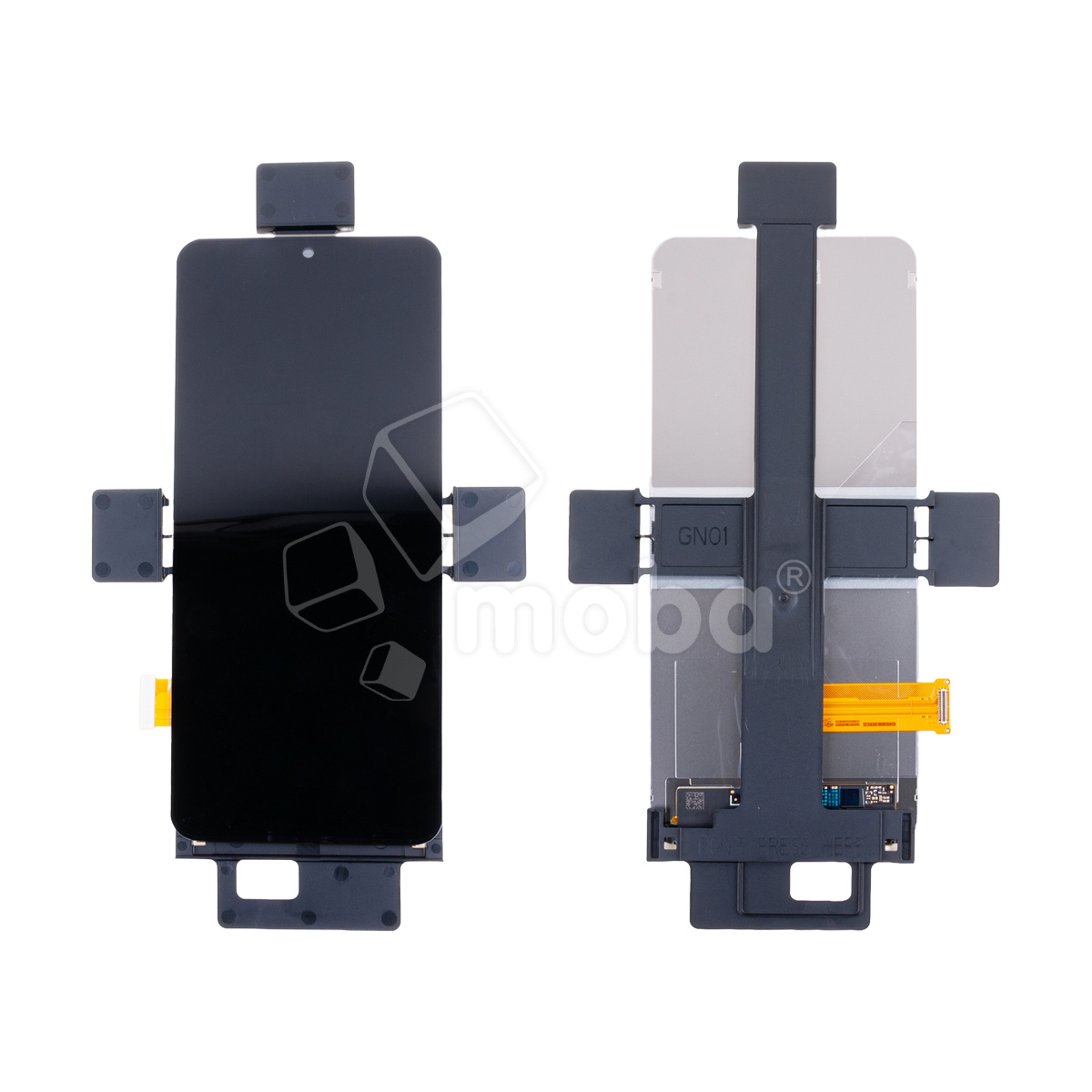 Дисплей для Samsung Galaxy Z Flip6 (F741B) в сборе с тачскрином внутренний 6.7" Черный - OR (SP)