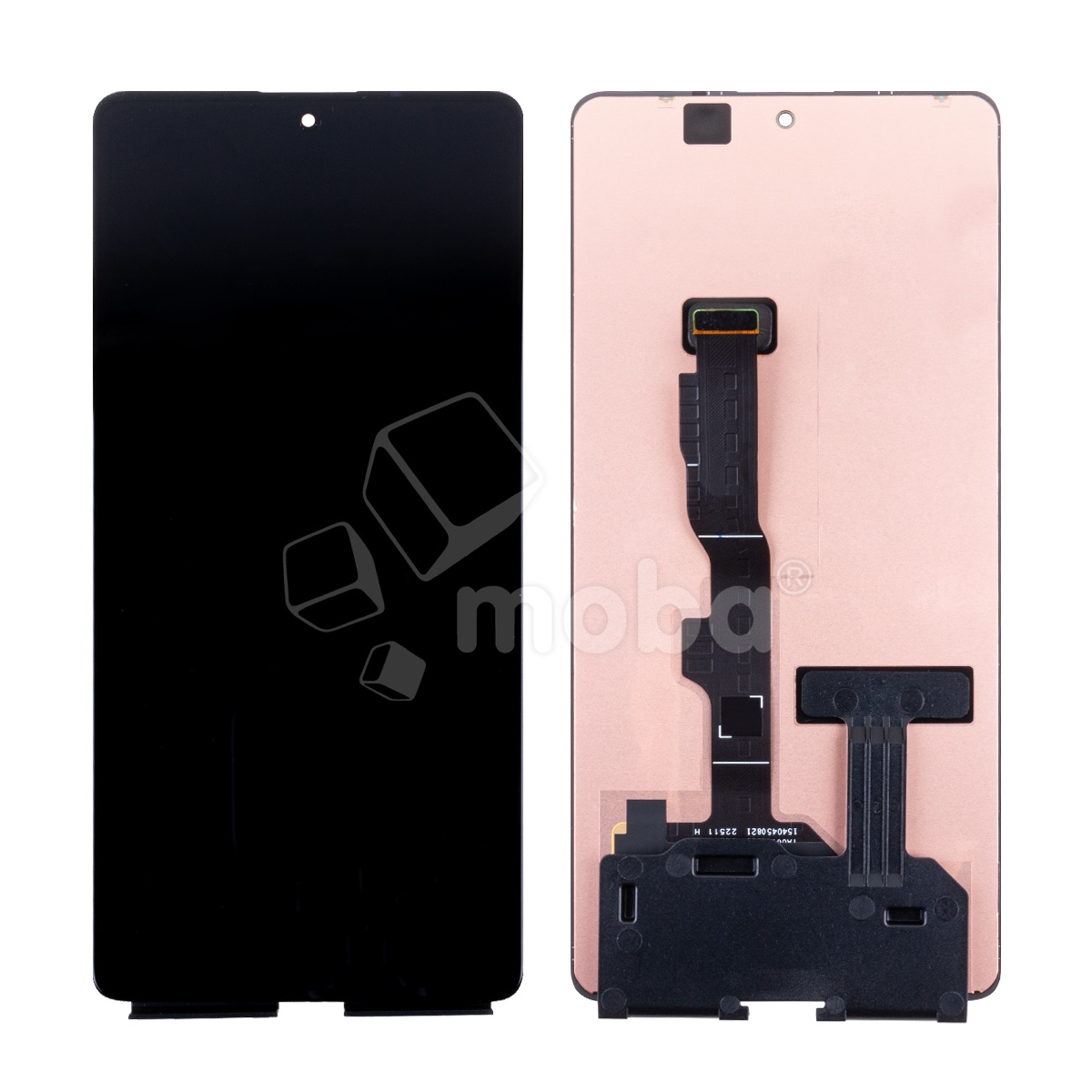 Дисплей для Xiaomi Poco F5 (23049PCD8G) в сборе с тачскрином Черный - (OLED) (Full HD, 450 Кд/м²)
