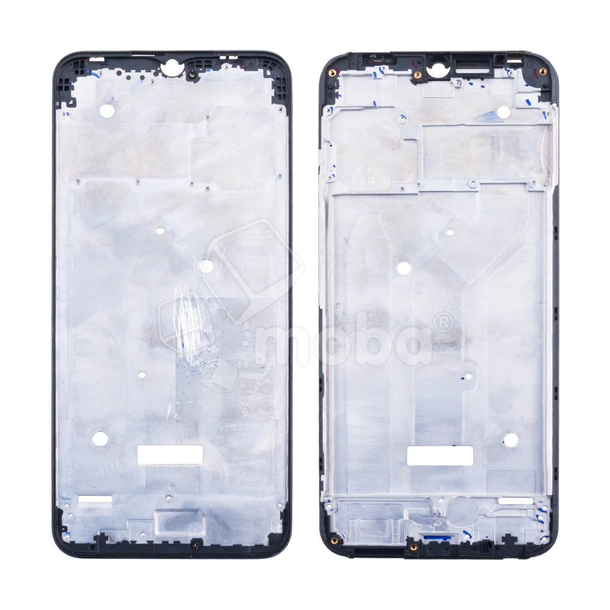 Рамка дисплея для Tecno Spark 8C/Go 2022 (KG5n/KG5m) Черный (возможен дефект ЛКП)