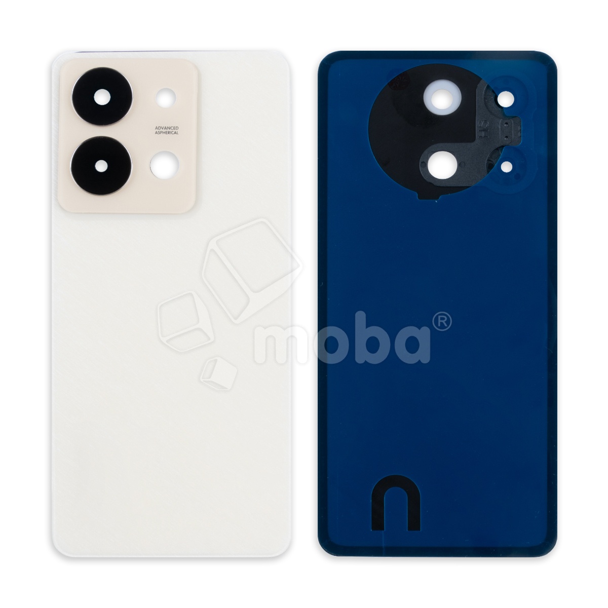 Задняя крышка для Vivo Y36 4G (V2247) Золото - Премиум