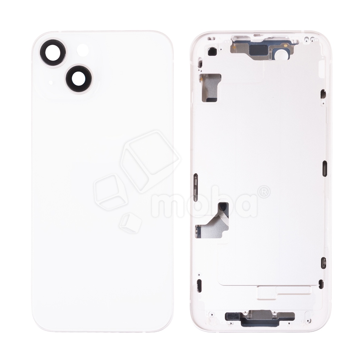 Корпус для iPhone 14 (A2883) (1 Sim) Белый - Премиум