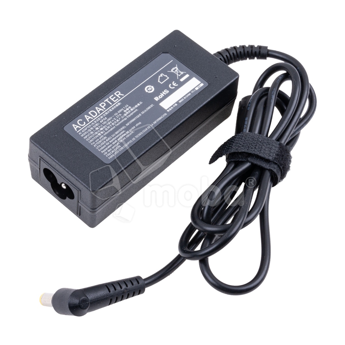 Блок питания (сетевой адаптер) для ноутбука Acer 19V, 2,37A, 45W (5,5×1,7) - Стандарт (без сетевого кабеля)