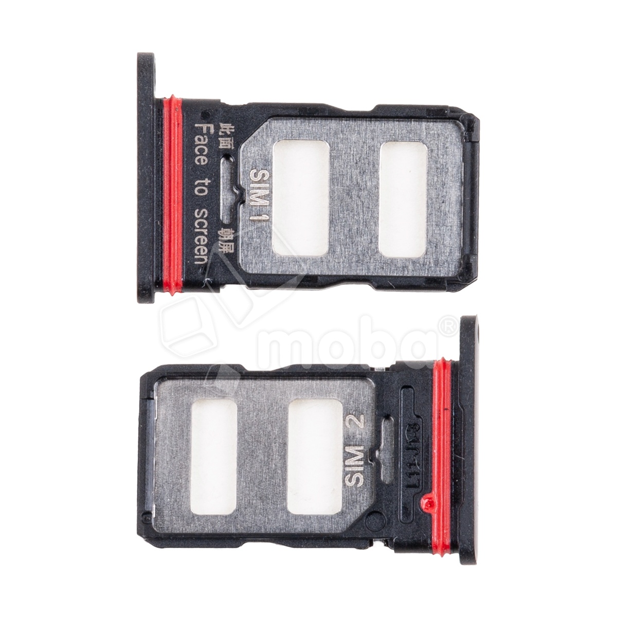 Держатель SIM для Xiaomi Poco F5 Pro (23013PC75G) Черный