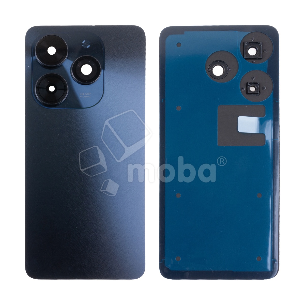 Задняя крышка для Tecno Spark Go 2024 (BG6) Черный - Премиум