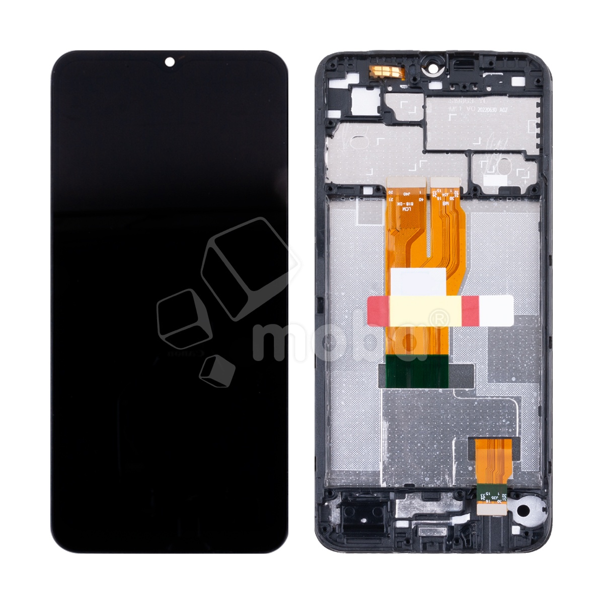 Дисплей для Realme C33 (RMX3624) модуль с рамкой Черный - OR (HD+, 300 Кд/м², 60 Гц)