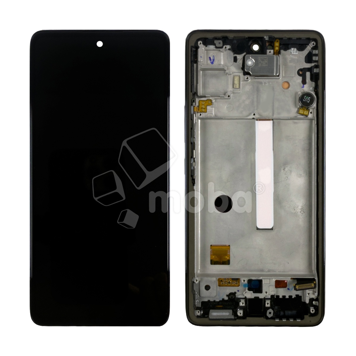Дисплей для Samsung Galaxy A53 5G (A536B) модуль с рамкой Черный - OR Ref. (SP)
