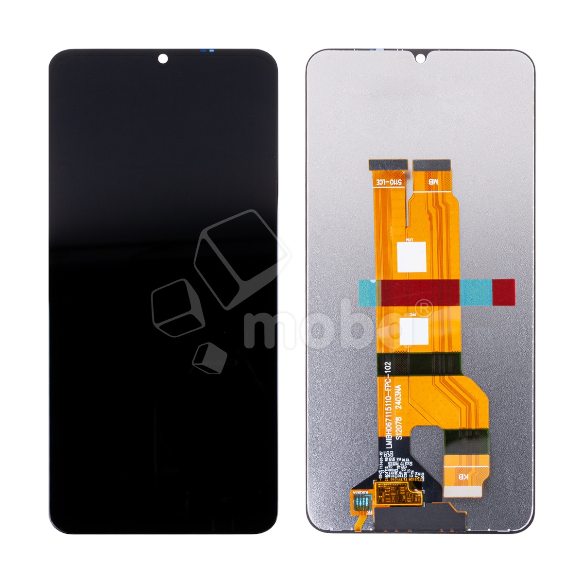 Дисплей для Realme C61 (RMX3930) в сборе с тачскрином Черный - OR (HD+, 300 Кд/м², 90 Гц)