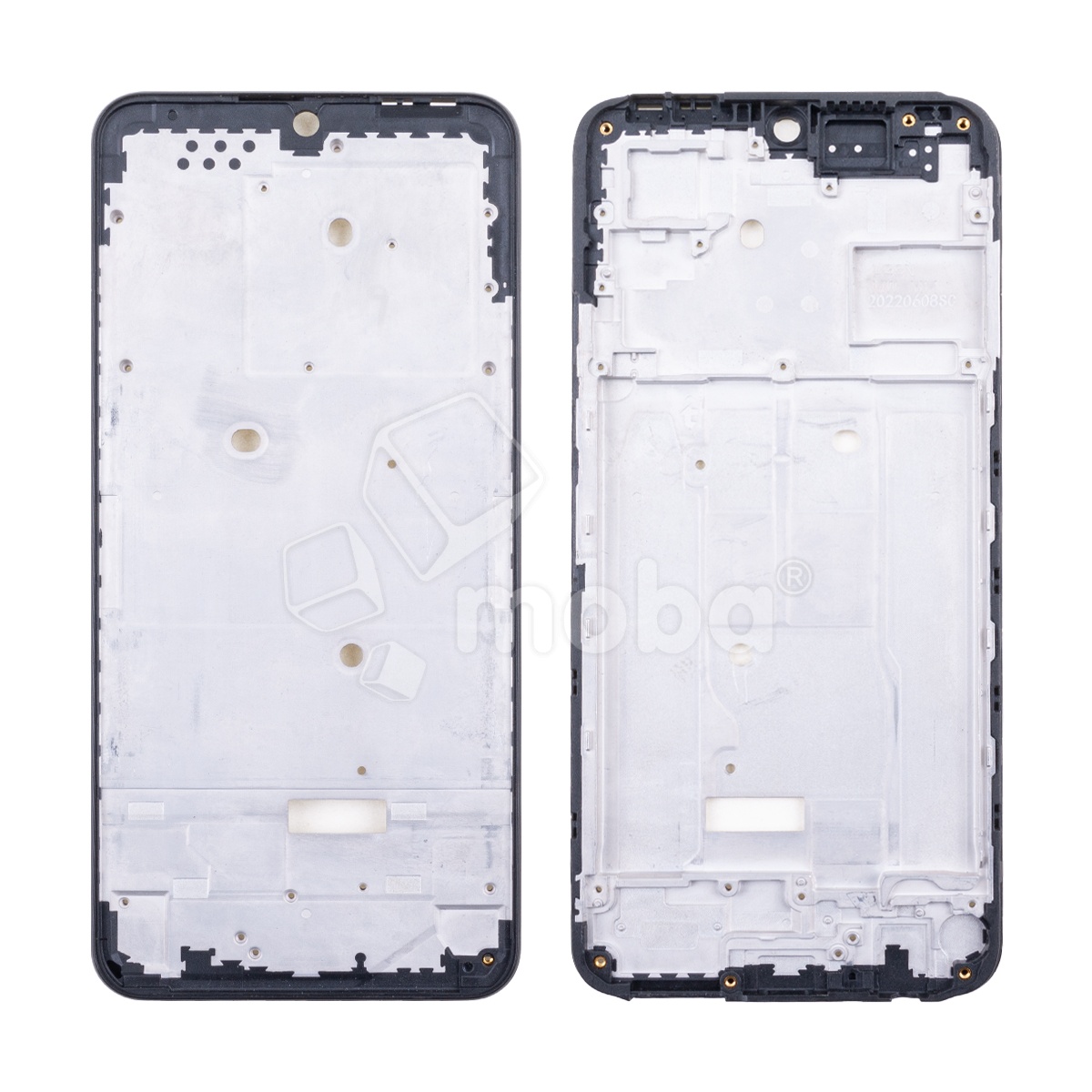 Рамка дисплея для Tecno Pova 4 Pro (LG8n) Черный (возможен дефект ЛКП)