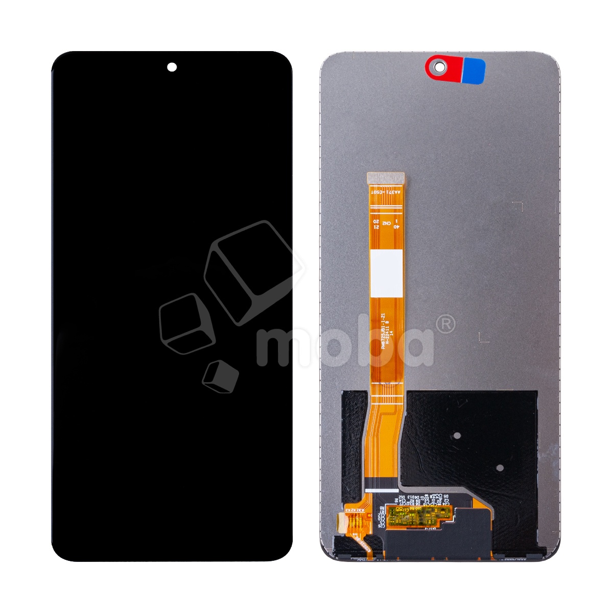 Дисплей для Realme 10 Pro 5G (RMX3661/RMX3660/RMX3663) в сборе с тачскрином Черный - OR (HD+, 300 Кд/м², 120 Гц)