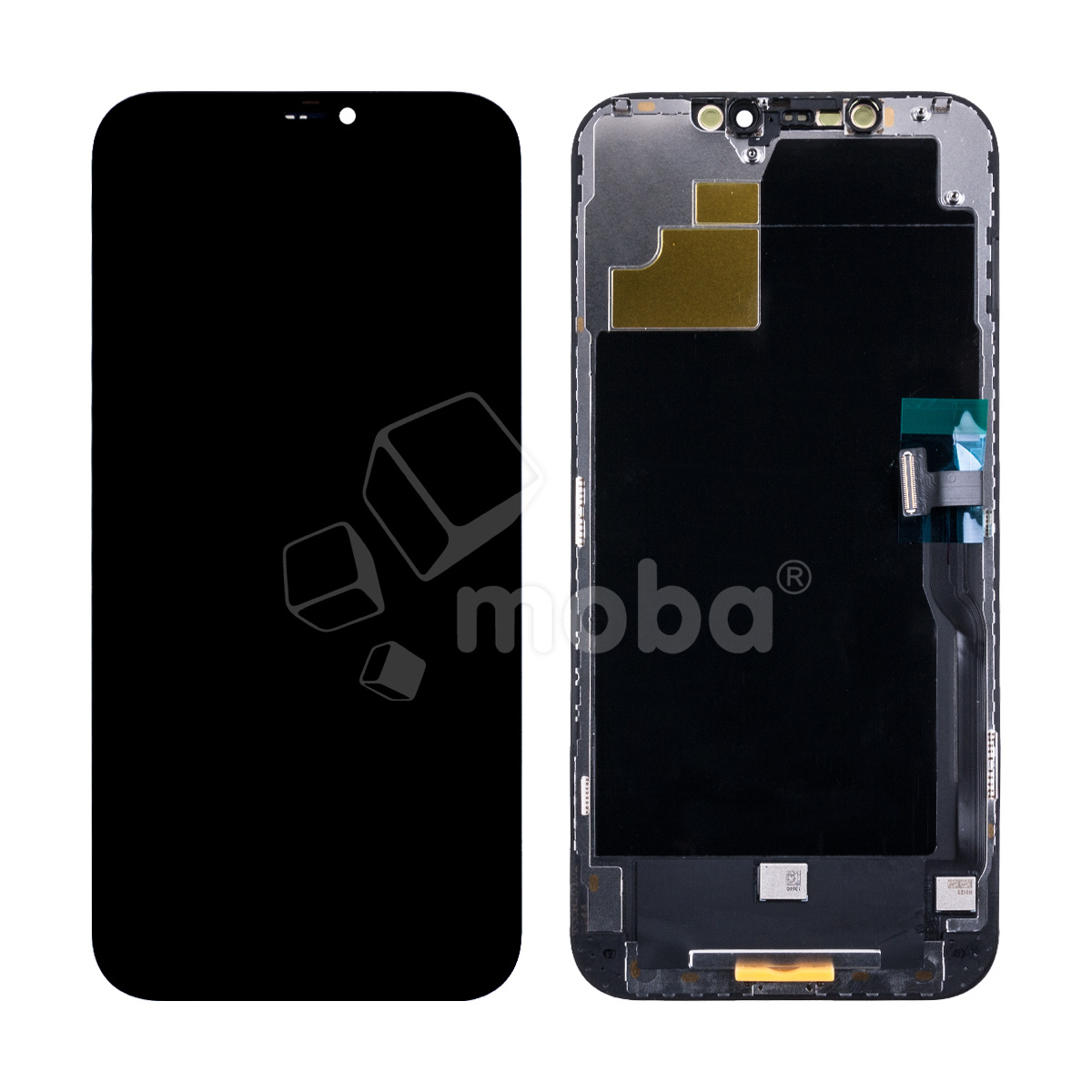 Дисплей для iPhone 12 Pro Max (A2411) в сборе с тачскрином Черный - (In-Cell) (площадка под IC)