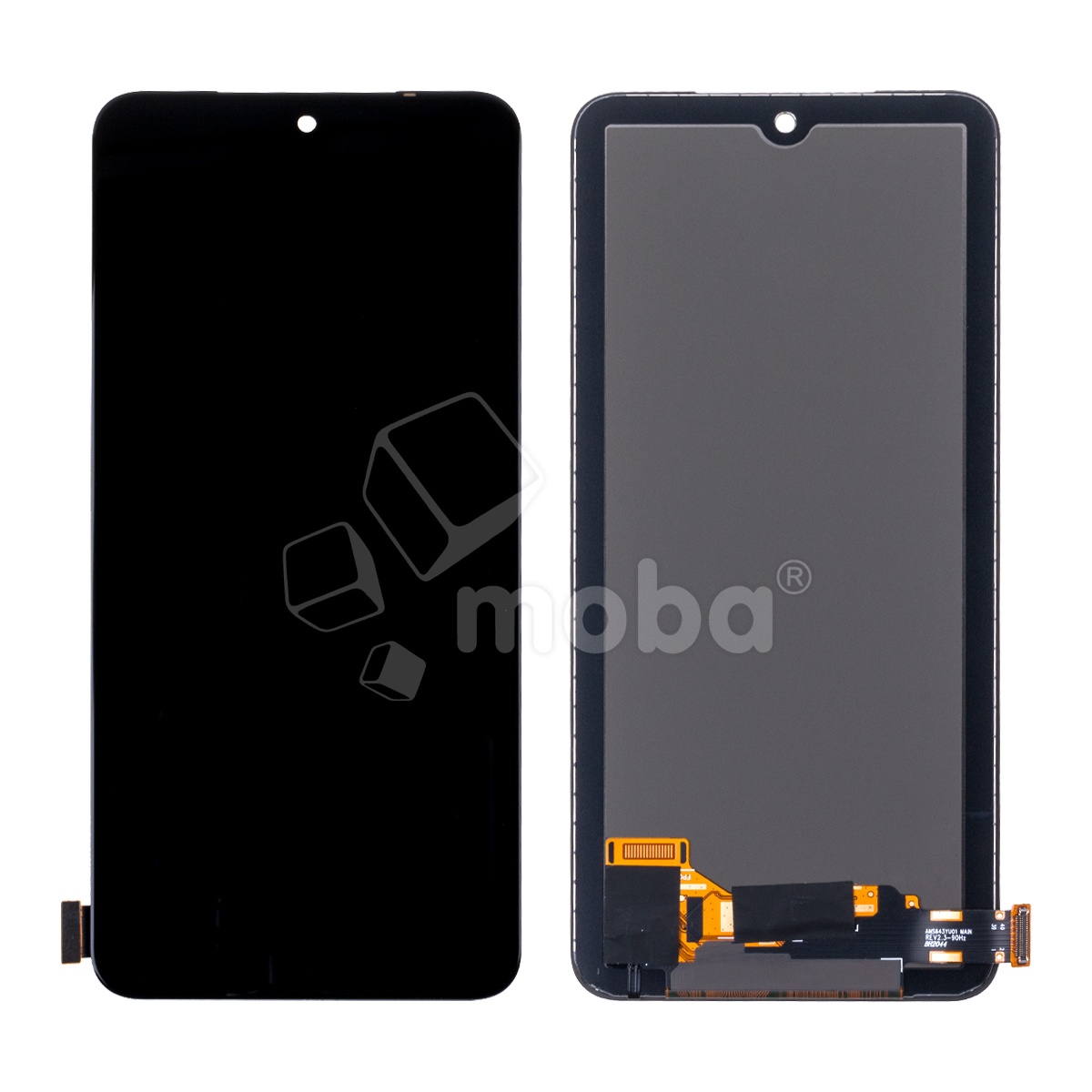 Дисплей для Xiaomi Redmi Note 10/10S/Poco M5s (M2101K7AG/M2101K7BNY/M2102K7AG/2207117BPG) в сборе с тачскрином Черный - (In-Cell)