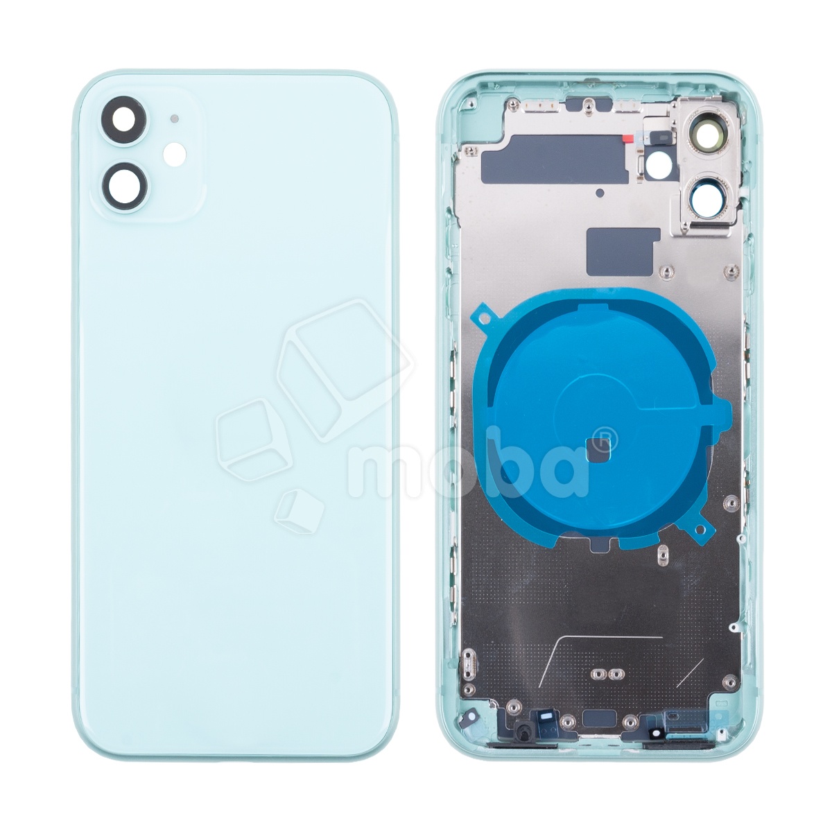 Корпус для iPhone 11 (A2221) (1 Sim) Зеленый - Премиум