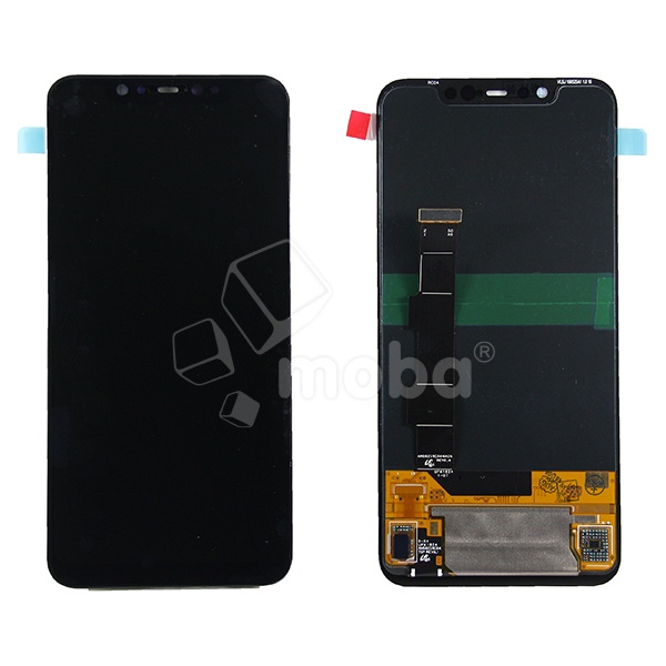 Дисплей для Xiaomi Mi 8 (M1803E1A) в сборе с тачскрином Черный - (OLED) (Full HD, 450 Кд/м²)