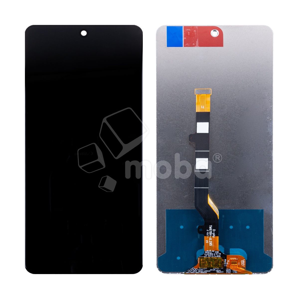 Дисплей для Tecno Camon 19 (CI6n) в сборе с тачскрином Черный - OR (HD+, 300 Кд/м², 60 Гц)