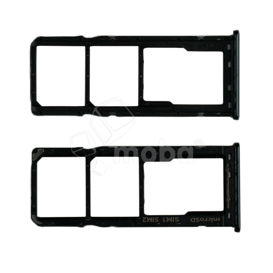 Держатель SIM для Samsung Galaxy A20/A30/A50/A70 (A205F/A305F/A505F/A705F) Черный