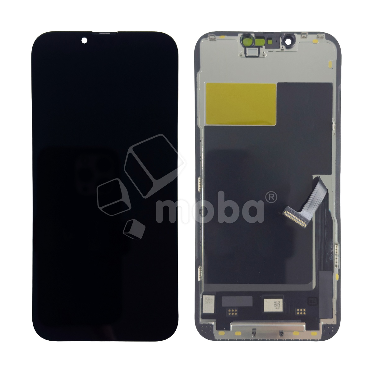 Дисплей для iPhone 13 Pro (A2640) в сборе с тачскрином Черный - (In-Cell, HD COG, 350 Кд/м²) (площадка под IC) Стандарт