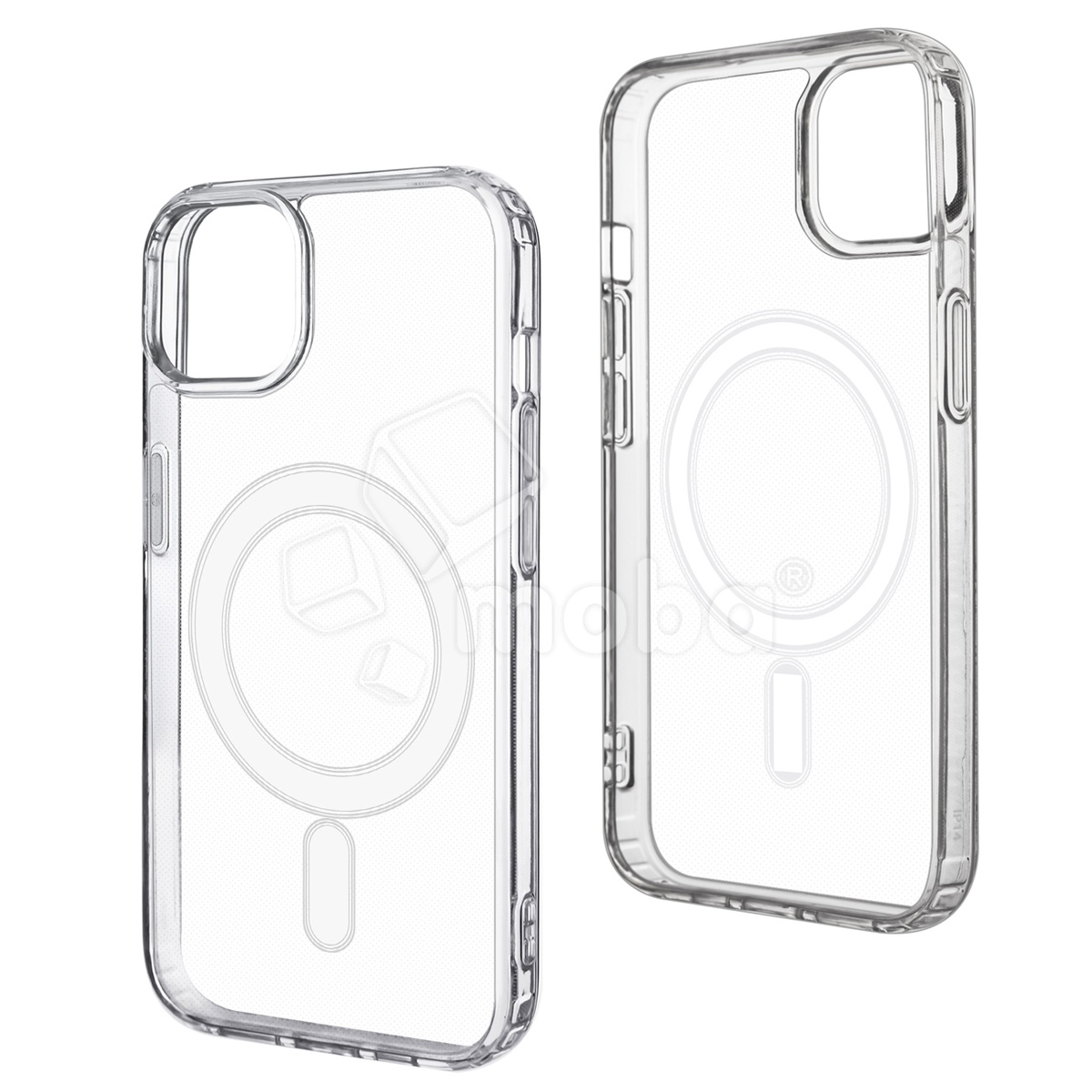 Чехол-накладка для iPhone 14 Pro Max (Magsafe, прозрачный)