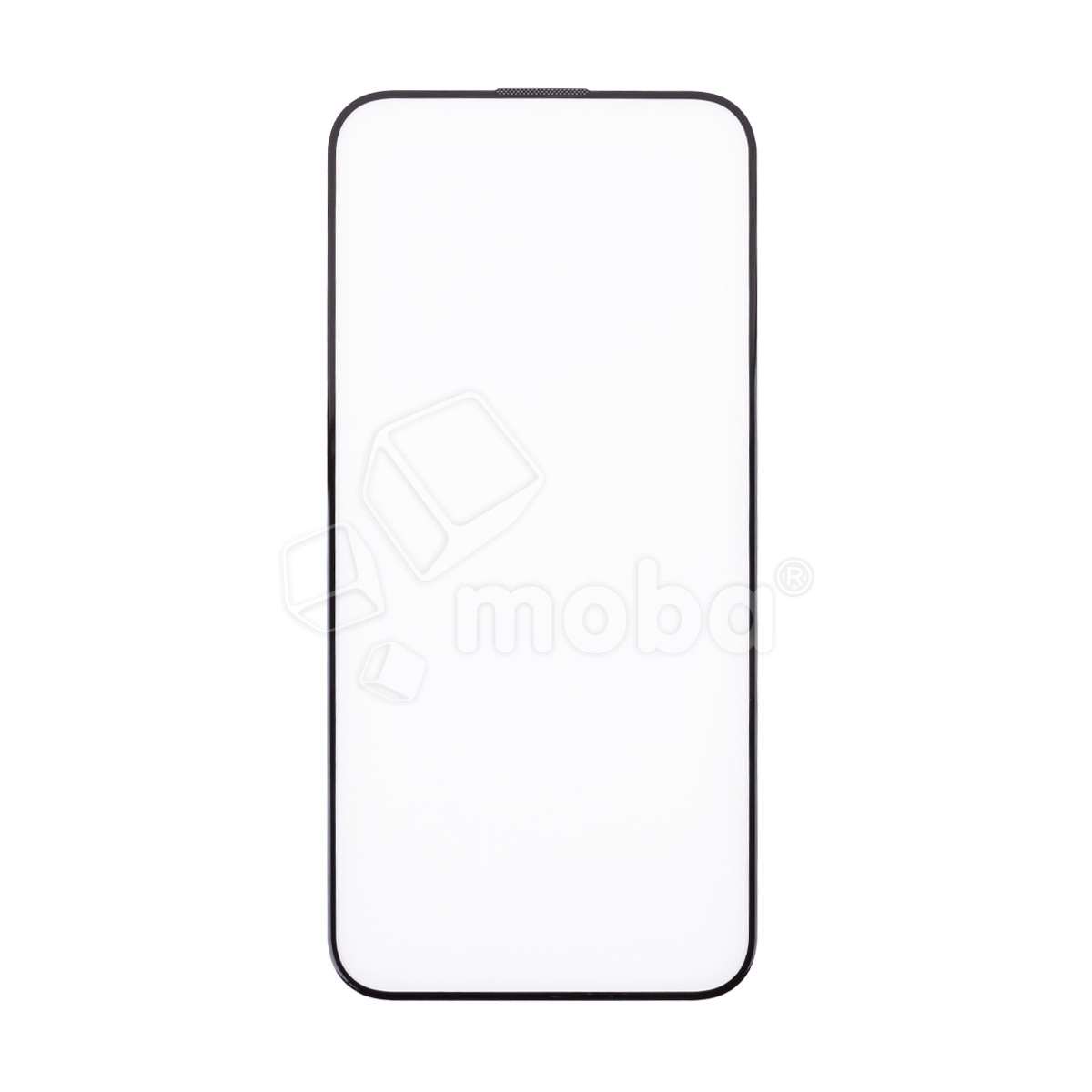 Защитное стекло с сеткой динамика для iPhone 15 Plus Черный
