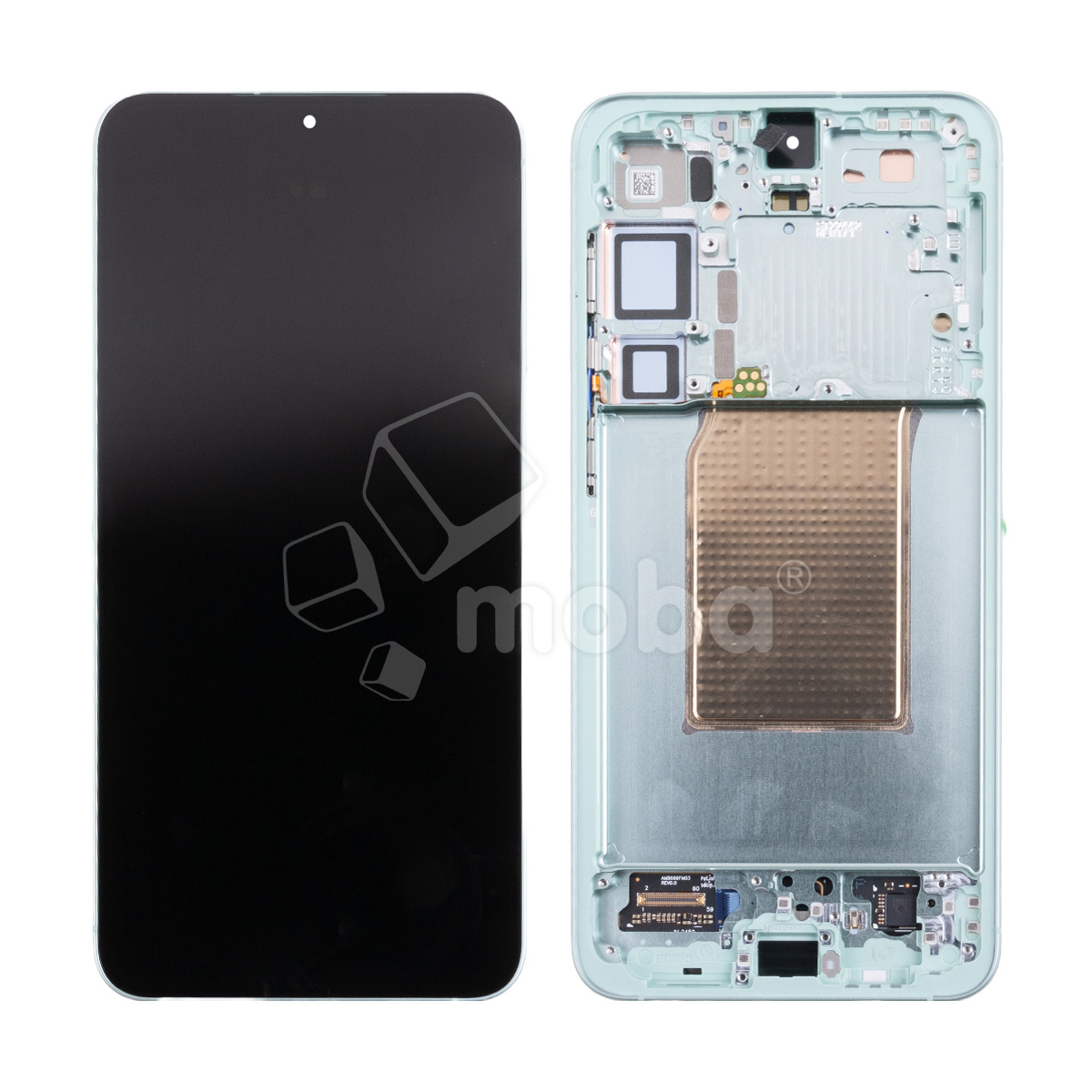 Дисплей для Samsung Galaxy S25+ (S936B) модуль с рамкой Зеленый - OR (SP)
