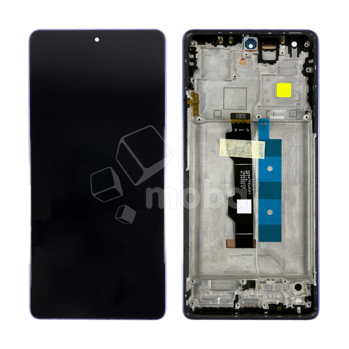 Дисплей для Xiaomi Redmi Note 13 Pro 4G (23117RA68G) модуль с рамкой Фиолетовый - OR (SP)