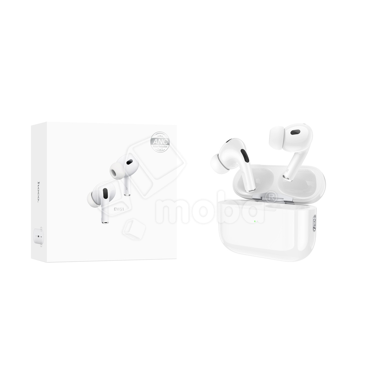 Беспроводные наушники Bluetooth Hoco EW51 (TWS, вакуумные, ANC) Белый