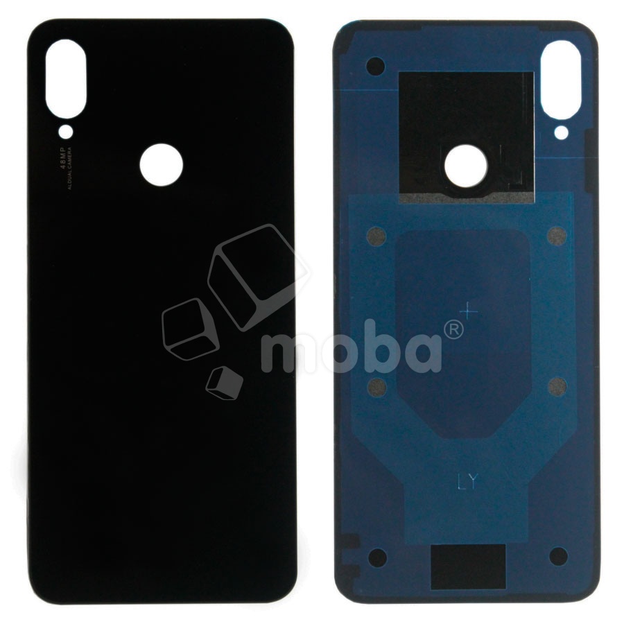 Задняя крышка для Xiaomi Redmi Note 7/7 Pro (M1901F7H) Черный - Премиум