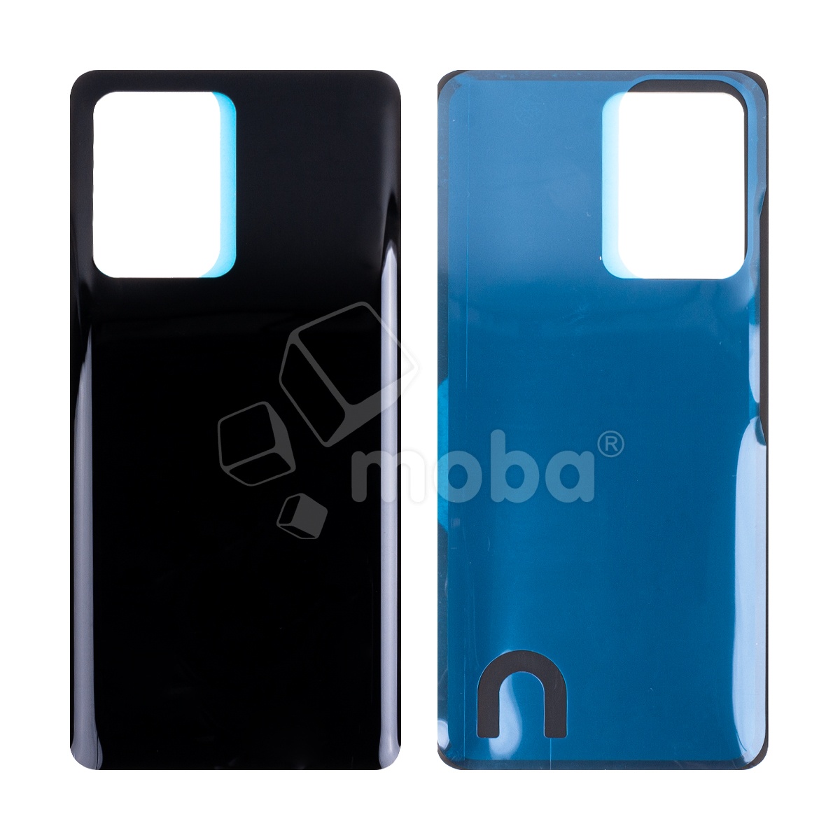Задняя крышка для Xiaomi Redmi Note 12 Pro+ (22101316UG) Черный