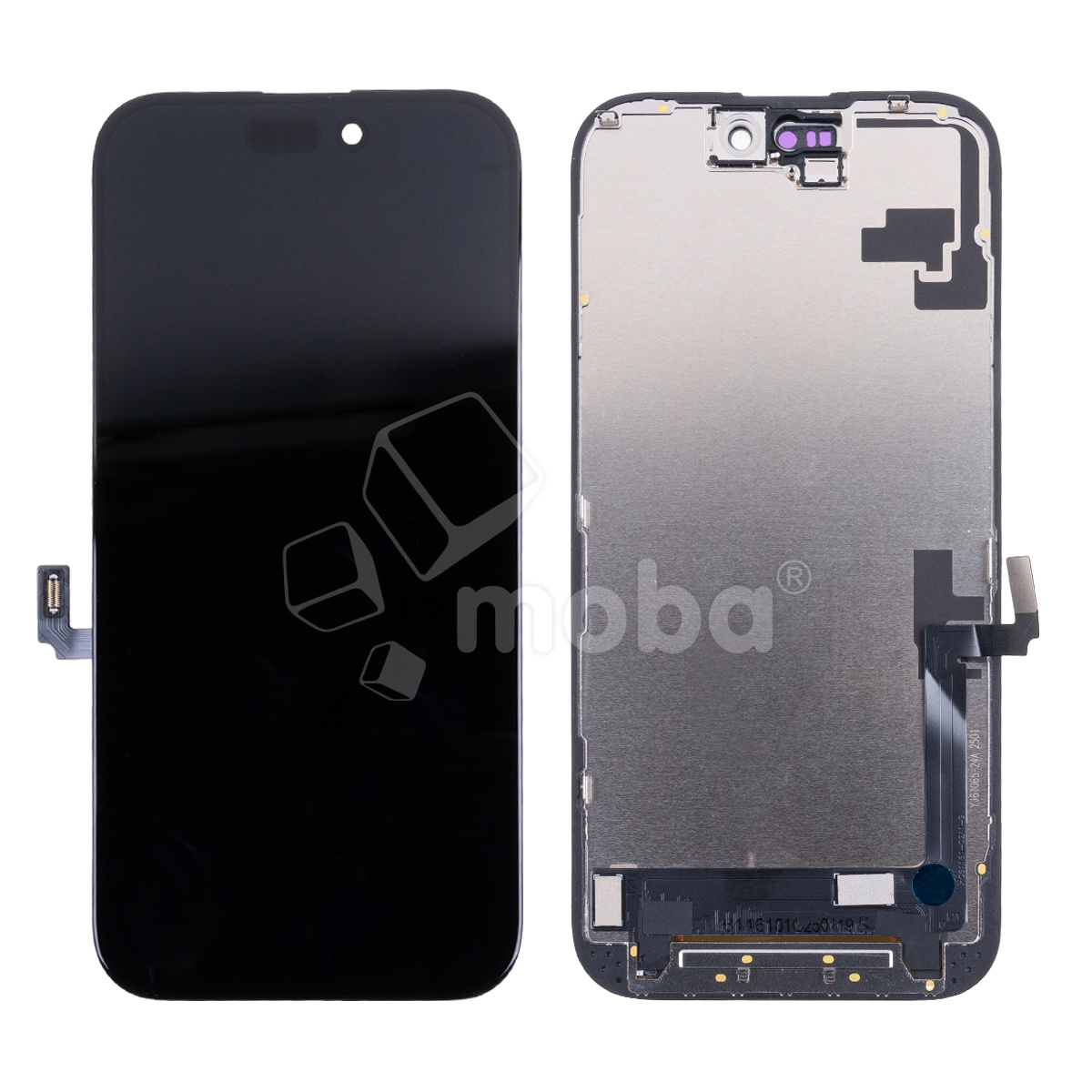 Дисплей для iPhone 16 (A3287) в сборе с тачскрином Черный - (In-Cell) (площадка под IC)