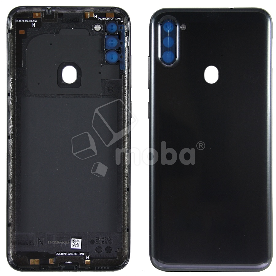 Задняя крышка для Samsung Galaxy M11 (M115F) Черный