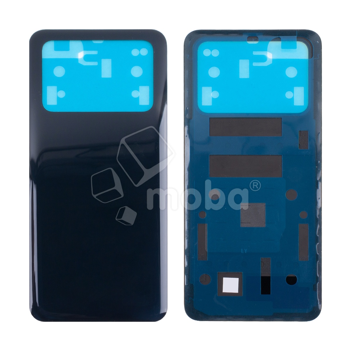 Задняя крышка для Xiaomi Poco M4 Pro 4G (2201117PG) Черный - OR