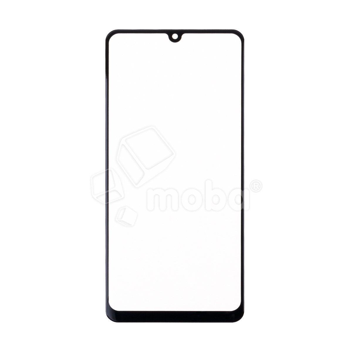 Стекло для переклейки Samsung Galaxy A31 (A315F) с OCA пленкой Черный - OR (Mitsubishi)