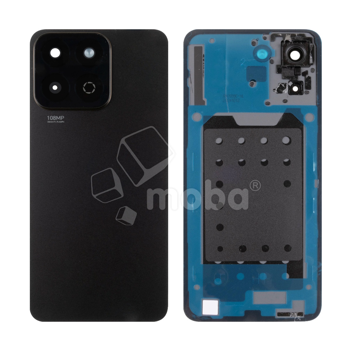 Задняя крышка для Huawei Honor X7c (ALT-LX1) Черный - Премиум
