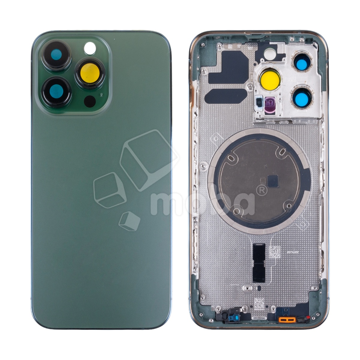 Корпус для iPhone 13 Pro (A2640) (1 Sim) Зеленый - Премиум