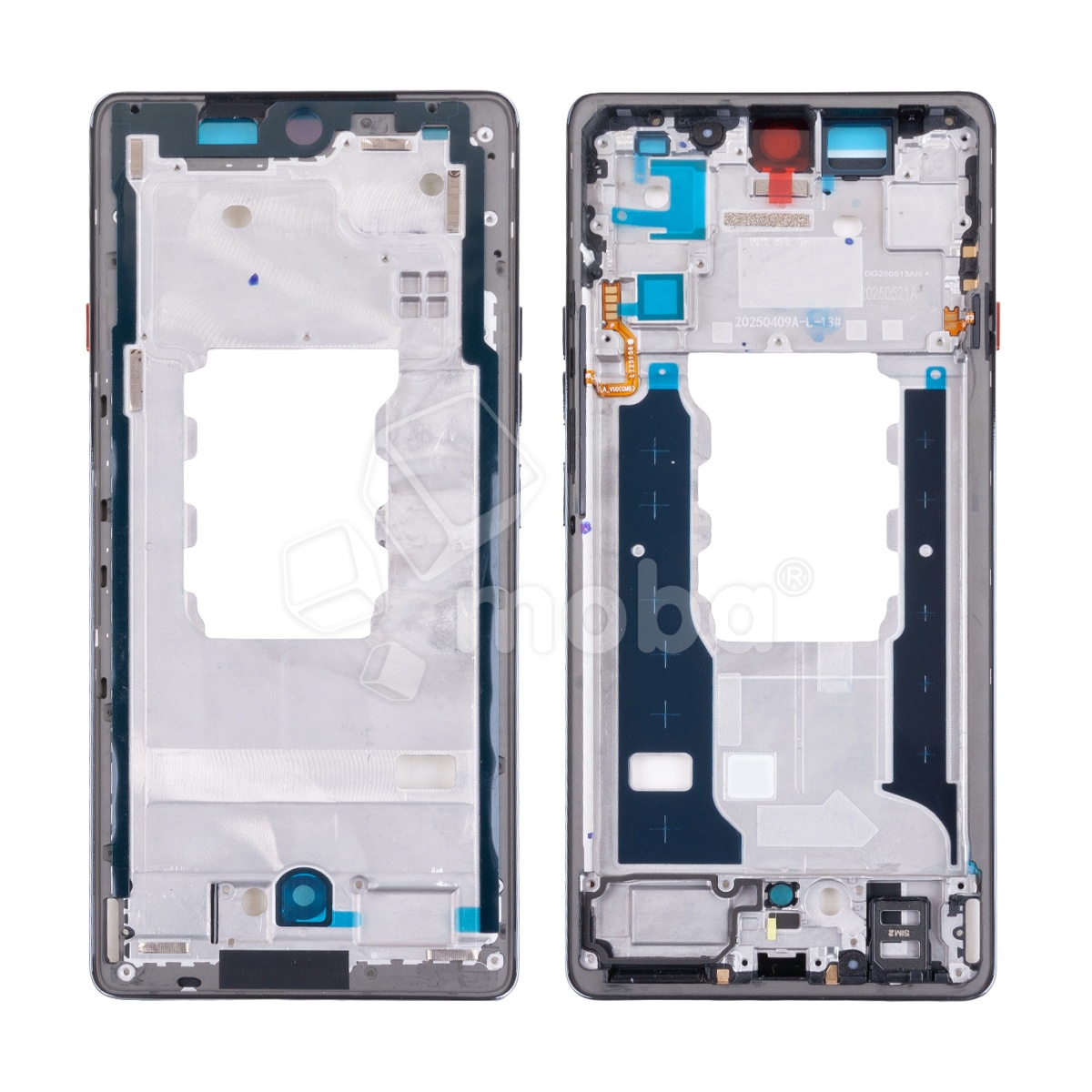 Рамка дисплея для Tecno Camon 40 Pro 4G (CM6) Черный (возможен дефект ЛКП)